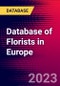 Database of Florists in Europe - Product Thumbnail Image