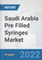 Saudi Arabia Pre Filled Syringes Market: Prospects, Trends Analysis, Market Size and Forecasts up to 2028 - Product Image