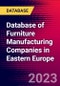 Database of Furniture Manufacturing Companies in Eastern Europe - Product Image
