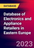 Database of Electronics and Appliance Retailers in Eastern Europe- Product Image