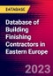 Database of Building Finishing Contractors in Eastern Europe - Product Thumbnail Image