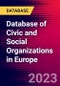 Database of Civic and Social Organizations in Europe - Product Image