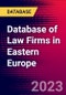 Database of Law Firms in Eastern Europe - Product Thumbnail Image