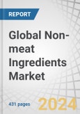 Global Non-meat Ingredients Market by End-Use Applications (Fresh Meat, Processed and Cured Meats, Marinated, Ready-To-Eat Meat Products, Frozen Meat Products, and Convenience Food), Ingredient Type, Ingredient Source, Form and Region - Forecast to 2029- Product Image
