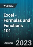 Excel - Formulas and Functions 101 - Webinar (Recorded)- Product Image