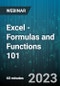 Excel - Formulas and Functions 101 - Webinar (Recorded) - Product Thumbnail Image