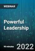 Powerful Leadership: Influencing Skills to Boost Your Reputation, Your Impact and Your Career - Webinar (Recorded)- Product Image
