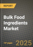 Bulk Food Ingredients Market: Industry Size, Share, Competition, Trends, Growth Opportunities and Forecasts by Region - Insights and Outlook by Product, 2024 to 2031- Product Image