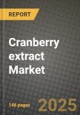 Cranberry extract Market: Industry Size, Share, Competition, Trends, Growth Opportunities and Forecasts by Region - Insights and Outlook by Product, 2024 to 2031- Product Image