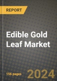 Edible Gold Leaf Market Analysis Report - Industry Size, Trends, Insights, Market Share, Competition, Opportunities, and Growth Forecasts by Segments, 2022 to 2029- Product Image