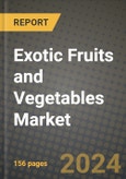 Exotic Fruits and Vegetables Market: Industry Size, Share, Competition, Trends, Growth Opportunities and Forecasts by Region - Insights and Outlook by Product, 2024 to 2031- Product Image