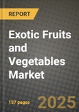 Exotic Fruits and Vegetables Market: Industry Size, Share, Competition, Trends, Growth Opportunities and Forecasts by Region - Insights and Outlook by Product, 2024 to 2031- Product Image