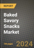 Baked Savory Snacks Market: Industry Size, Share, Competition, Trends, Growth Opportunities and Forecasts by Region - Insights and Outlook by Product, 2024 to 2031- Product Image