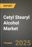 Cetyl Stearyl Alcohol Market: Industry Size, Share, Competition, Trends, Growth Opportunities and Forecasts by Region - Insights and Outlook by Product, 2024 to 2031- Product Image