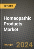 Homeopathic Products Market Analysis Report - Industry Size, Trends, Insights, Market Share, Competition, Opportunities, and Growth Forecasts by Segments, 2022 to 2029- Product Image