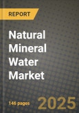 Natural Mineral Water Market: Industry Size, Share, Competition, Trends, Growth Opportunities and Forecasts by Region - Insights and Outlook by Product, 2024 to 2031- Product Image