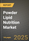 Powder Lipid Nutrition Market: Industry Size, Share, Competition, Trends, Growth Opportunities and Forecasts by Region - Insights and Outlook by Product, 2024 to 2031- Product Image