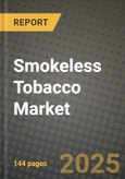 Smokeless Tobacco Market: Industry Size, Share, Competition, Trends, Growth Opportunities and Forecasts by Region - Insights and Outlook by Product, 2024 to 2031- Product Image