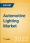 Automotive Lighting Market and Trend Analysis by Technology, Key Companies and Forecast, 2021-2036 - Product Image