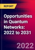 Opportunities in Quantum Networks: 2022 to 2031- Product Image
