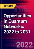 Opportunities in Quantum Networks: 2022 to 2031- Product Image