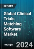 Global Clinical Trials Matching Software Market by Software Type, Functionality, End-Use, Deployment - Forecast 2024-2030- Product Image