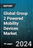 Global Group 2 Powered Mobility Devices Market by Product Type (Power Operated Vehicle, Powered Wheelchairs), Payment Type (Out-Of-Pocket, Reimbursement), Sales Channel - Forecast 2024-2030- Product Image