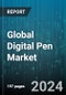 Global Digital Pen Market by Product (Handwriting Pen, Scanning Pen), Technology (Accelerometer-based, Active-based, Camera-based), End-User, Usage, Distribution - Forecast 2024-2030 - Product Image