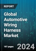 Global Automotive Wiring Harness Market by Component (Connectors, Terminals, Wires), Material Type (Metallic, Optical Fiber), Category, Transmission Type, Data Transmission Rate, Application, Vehicle Type - Forecast 2024-2030- Product Image