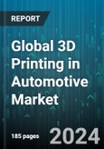 Global 3D Printing in Automotive Market by Component Type (Hardware, Service, Software), Material (Composites & Resins, Metal, Plastic), Technology Type, Application - Forecast 2024-2030- Product Image