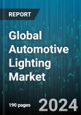 Global Automotive Lighting Market by Technology (Halogen, LED, Xenon or HID), Type (Exterior Lighting, Interior Lighting), Sales Channel, Vehicle Type - Forecast 2024-2030- Product Image