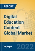 Digital Education Content Global Market Insights 2022, Analysis and Forecast to 2027, by Market Participants, Regions, Technology, Application, Product Type- Product Image