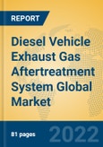 Diesel Vehicle Exhaust Gas Aftertreatment System Global Market Insights 2022, Analysis and Forecast to 2027, by Manufacturers, Regions, Technology, Application- Product Image