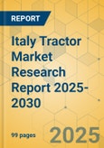 Italy Tractor Market Research Report 2025-2030- Product Image