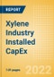 Xylene Industry Installed Capacity and Capital Expenditure (CapEx) Forecast by Region and Countries including details of All Active Plants, Planned and Announced Projects, 2022-2026 - Product Thumbnail Image