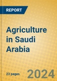 Agriculture in Saudi Arabia- Product Image