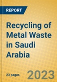 Recycling of Metal Waste in Saudi Arabia- Product Image