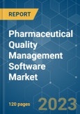 Pharmaceutical Quality Management Software Market - Growth, Trends, COVID-19 Impact, and Forecasts (2023 - 2028)- Product Image