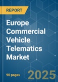 Europe Commercial Vehicle Telematics Market - Growth, Trends, COVID-19 Impact, and Forecasts (2022 - 2027)- Product Image