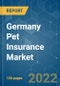 Germany Pet Insurance Market - Growth, Trends, COVID 19 Impact and Forecasts (2022 - 2027) - Product Thumbnail Image