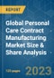 Global Personal Care Contract Manufacturing Market Size & Share Analysis - Growth Trends & Forecasts (2023 - 2028) - Product Image