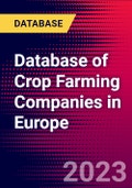 Database of Crop Farming Companies in Europe- Product Image