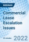 Commercial Lease Escalation Issues - Webinar - Product Image