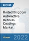United Kingdom Automotive Refinish Coatings Market: Prospects, Trends Analysis, Market Size and Forecasts up to 2028 - Product Image