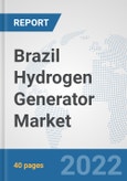 Brazil Hydrogen Generator Market: Prospects, Trends Analysis, Market Size and Forecasts up to 2028- Product Image