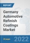 Germany Automotive Refinish Coatings Market: Prospects, Trends Analysis, Market Size and Forecasts up to 2028 - Product Thumbnail Image