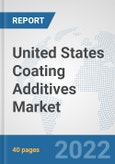 United States Coating Additives Market: Prospects, Trends Analysis, Market Size and Forecasts up to 2028- Product Image
