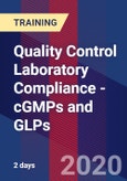 Quality Control Laboratory Compliance - cGMPs and GLPs (Recorded)- Product Image