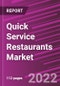 Quick Service Restaurants Market Share, Size, Trends, Industry Analysis Report, By Service, By Type, By Cuisine, By Region, Segment Forecast, 2022 - 2030 - Product Image