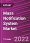 Mass Notification System Market Share, Size, Trends, Industry Analysis Report, By Component, By Deployment Mode, By Application, By Industry Vertical, By Region, Segment Forecast, 2022 - 2030 - Product Image